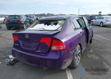 2008 Honda Civic Lx from USA, damaged, VIN 2HGFA16508H327989